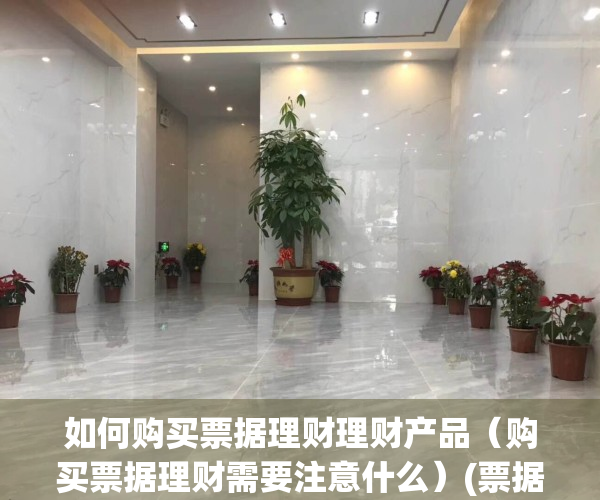 如何购买票据理财理财产品（购买票据理财需要注意什么）(票据理财安全吗)