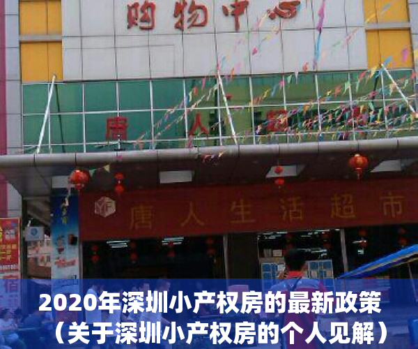 2020年深圳小产权房的最新政策（关于深圳小产权房的个人见解）(深圳小产权房最新政策2020两会)