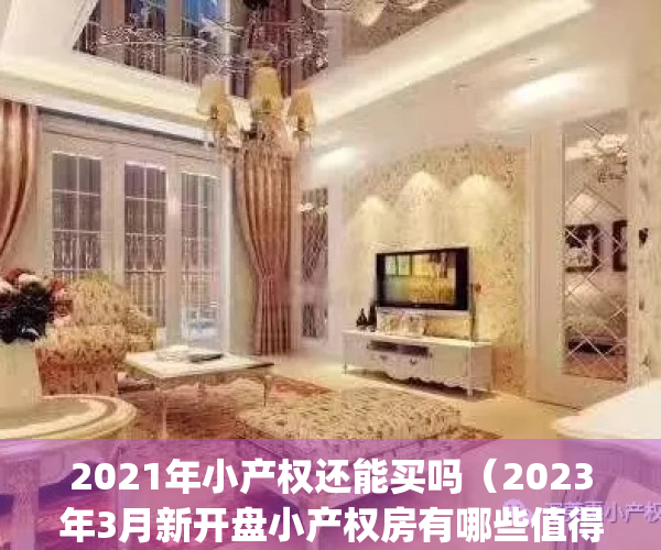 2021年小产权还能买吗（2023年3月新开盘小产权房有哪些值得入手）(2021年小产权房子能买吗)