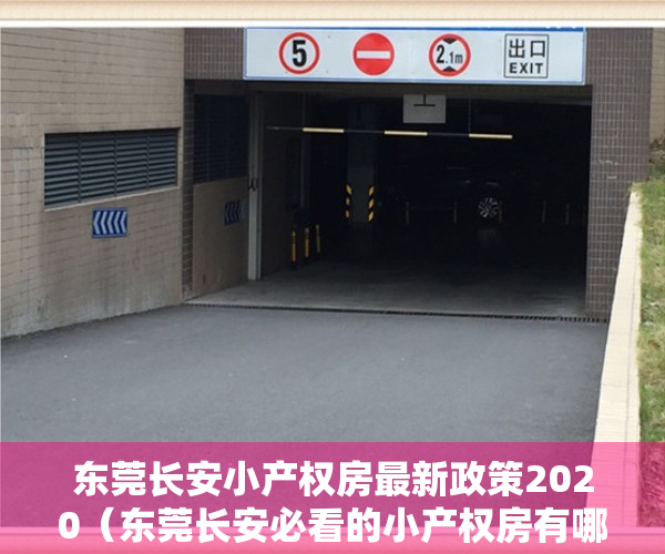 东莞长安小产权房最新政策2020（东莞长安必看的小产权房有哪些，什么价格？）