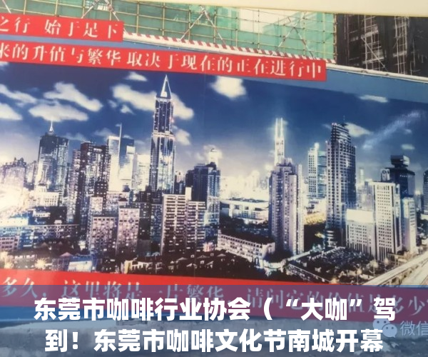 东莞市咖啡行业协会（“大咖”驾到！东莞市咖啡文化节南城开幕）(东莞咖啡厅排名)