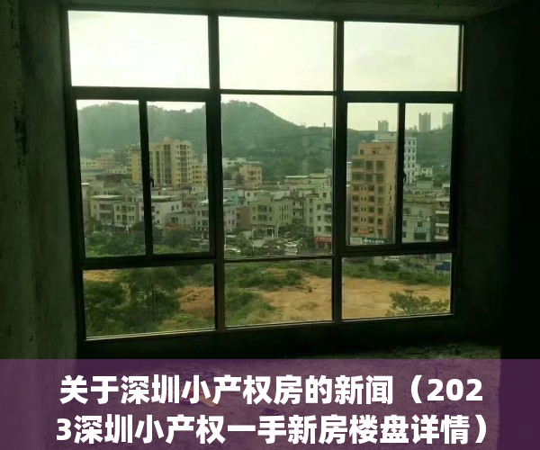 关于深圳小产权房的新闻（2023深圳小产权一手新房楼盘详情）(深圳小产权最新开盘)