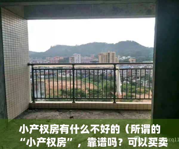 小产权房有什么不好的（所谓的“小产权房”，靠谱吗？可以买卖吗？）(小产权房怎么样?)