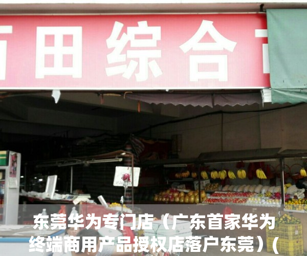 东莞华为专门店（广东首家华为终端商用产品授权店落户东莞）(东莞华为官方授权店)