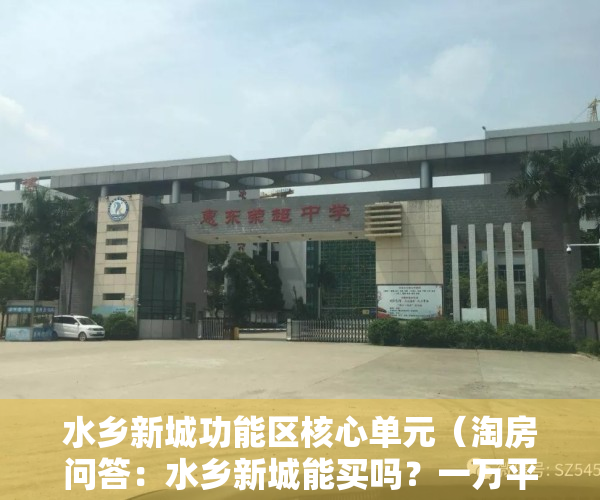 水乡新城功能区核心单元（淘房问答：水乡新城能买吗？一万平的小产权该卖掉吗？）