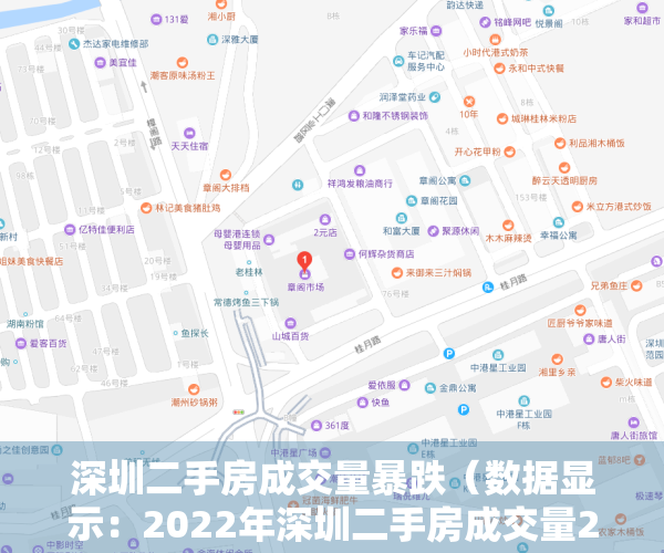 深圳二手房成交量暴跌（数据显示：2022年深圳二手房成交量21701套！炒房真的越来越难！）