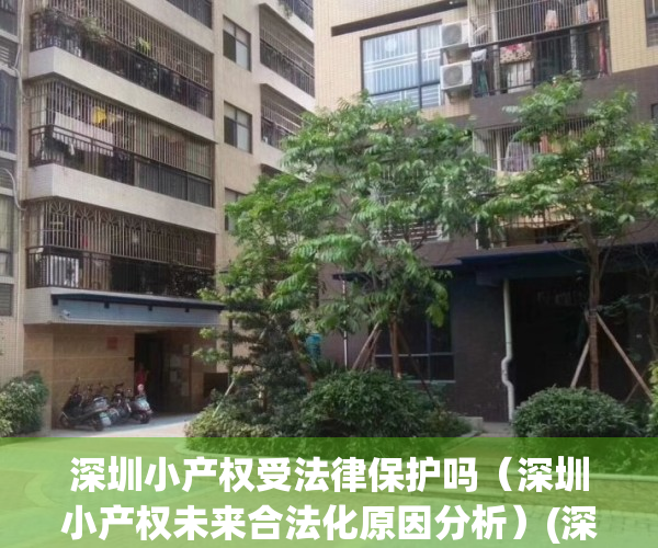 深圳小产权受法律保护吗（深圳小产权未来合法化原因分析）(深圳对小产权处理方案能实行吗?)