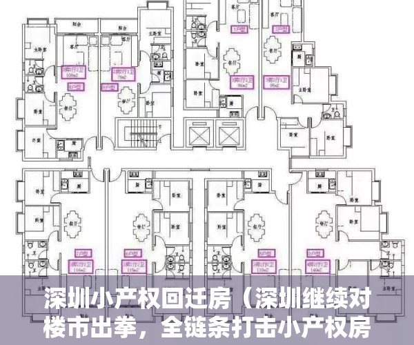 深圳小产权回迁房（深圳继续对楼市出拳，全链条打击小产权房、回迁房交易）