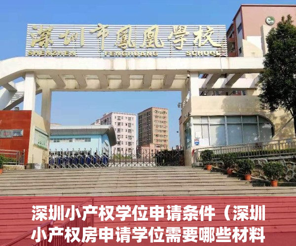 深圳小产权学位申请条件（深圳小产权房申请学位需要哪些材料？）(深圳小产权上学问题)