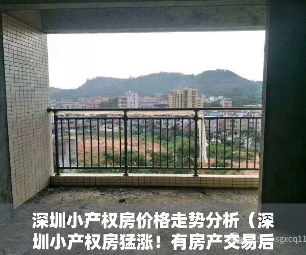 深圳小产权房价格走势分析（深圳小产权房猛涨！有房产交易后涨了1800万，业主违约不卖了）