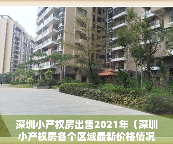 深圳小产权房出售2021年（深圳小产权房各个区域最新价格情况及分布！）