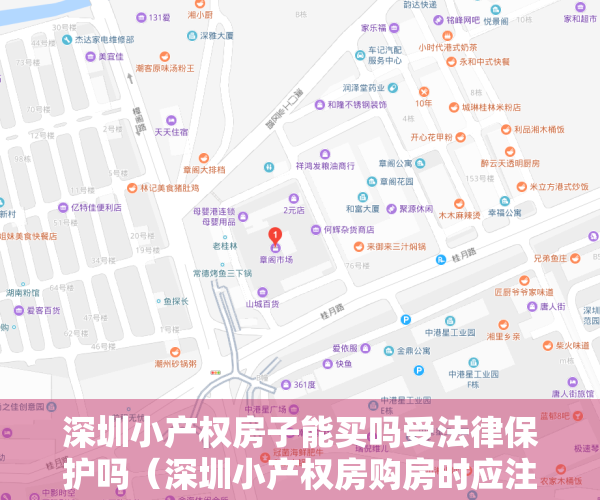 深圳小产权房子能买吗受法律保护吗（深圳小产权房购房时应注意什么）