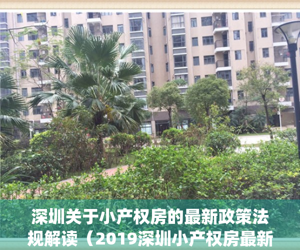 深圳关于小产权房的最新政策法规解读（2019深圳小产权房最新政策）(2021深圳小产权房最新政策)