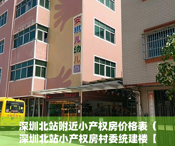 深圳北站附近小产权房价格表（深圳北站小产权房村委统建楼【北站新苑】深圳北上丰花园周边小产权房北站新苑】地铁口物业（北站新苑）电梯房）