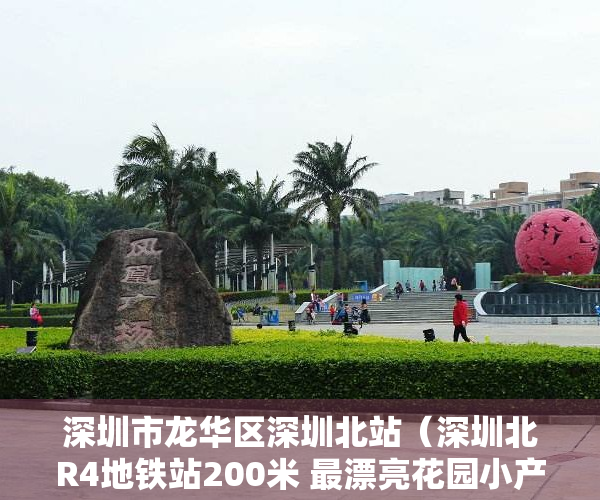 深圳市龙华区深圳北站（深圳北R4地铁站200米 最漂亮花园小产权房【东深华庭】，东莞塘厦最新楼盘，首付26万起自带三层停车场）