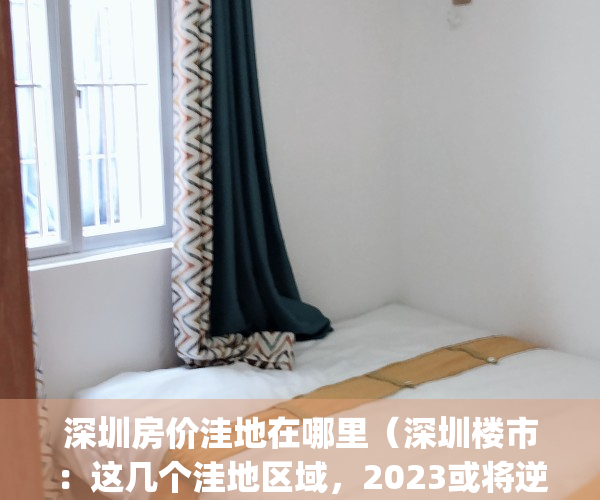 深圳房价洼地在哪里（深圳楼市：这几个洼地区域，2023或将逆袭！）(深圳房价逆天)