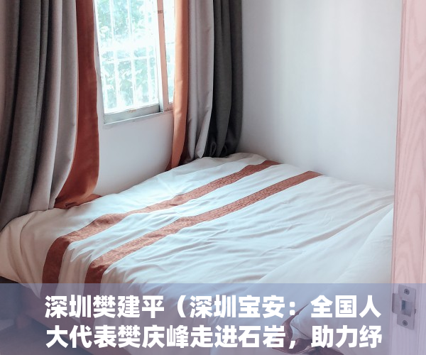 深圳樊建平（深圳宝安：全国人大代表樊庆峰走进石岩，助力纾困中小微企业发展）