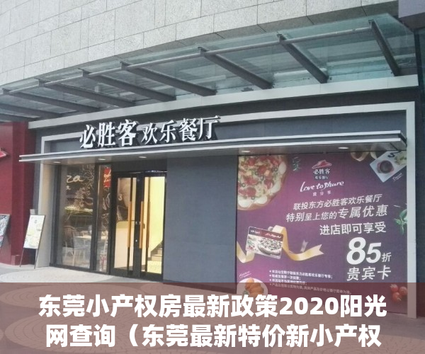 东莞小产权房最新政策2020阳光网查询（东莞最新特价新小产权楼盘推荐！）