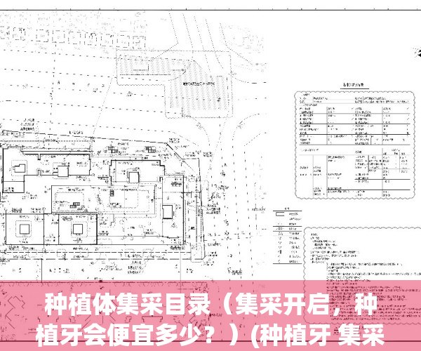 种植体集采目录（集采开启，种植牙会便宜多少？）(种植牙 集采)