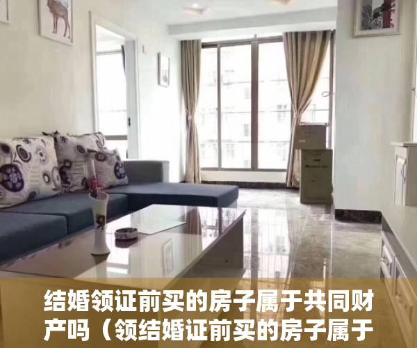 结婚领证前买的房子属于共同财产吗（领结婚证前买的房子属于个人吗？）