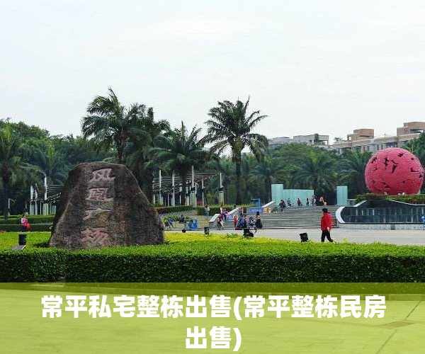 常平私宅整栋出售(常平整栋民房出售)