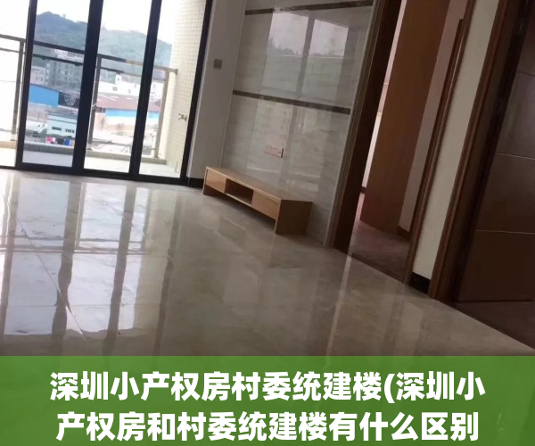 深圳小产权房村委统建楼(深圳小产权房和村委统建楼有什么区别)