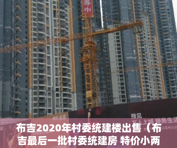 布吉2020年村委统建楼出售（布吉最后一批村委统建房 特价小两房498万起！）