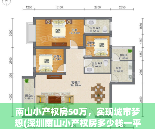 南山小产权房50万，实现城市梦想(深圳南山小产权房多少钱一平方)