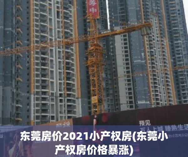 东莞房价2021小产权房(东莞小产权房价格暴涨)