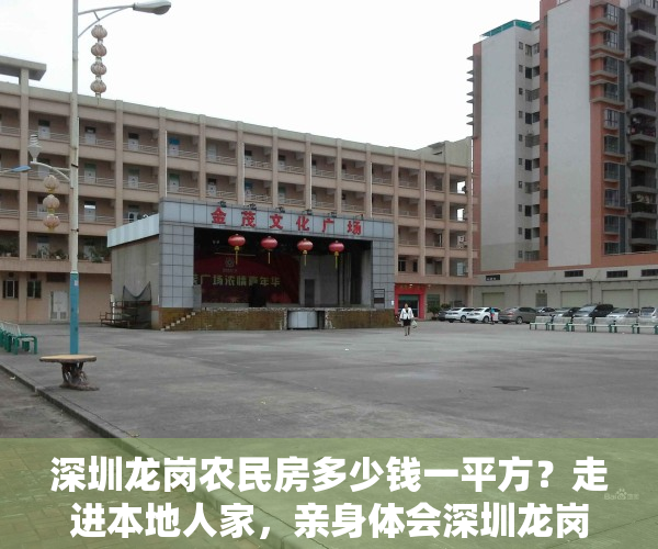 深圳龙岗农民房多少钱一平方？走进本地人家，亲身体会深圳龙岗农房的特色