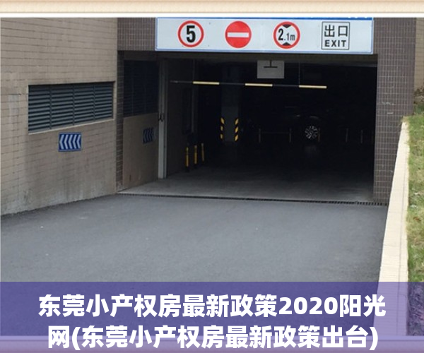 东莞小产权房最新政策2020阳光网(东莞小产权房最新政策出台)