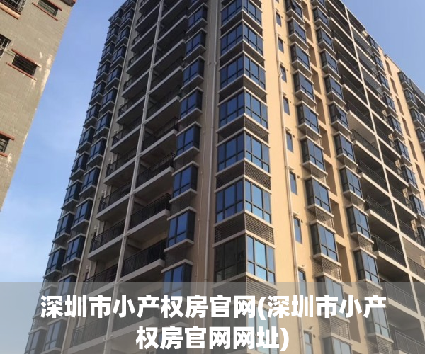 深圳市小产权房官网(深圳市小产权房官网网址)