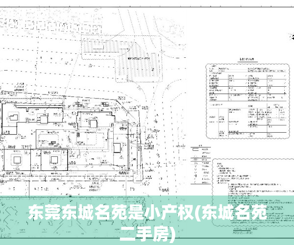 东莞东城名苑是小产权(东城名苑二手房)