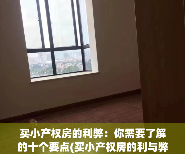 买小产权房的利弊：你需要了解的十个要点(买小产权房的利与弊)