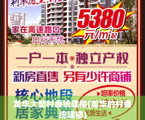 龙华大型村委统建楼(龙华的村委统建楼)