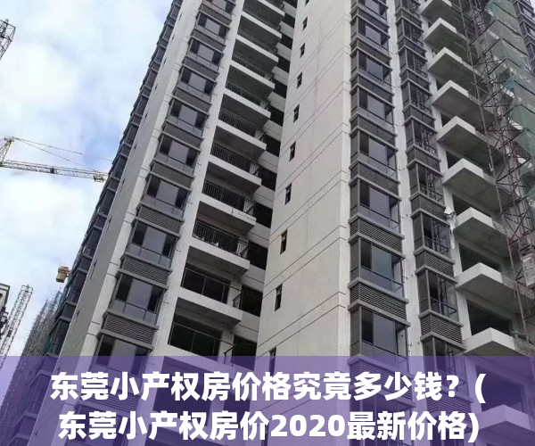 东莞小产权房价格究竟多少钱？(东莞小产权房价2020最新价格)