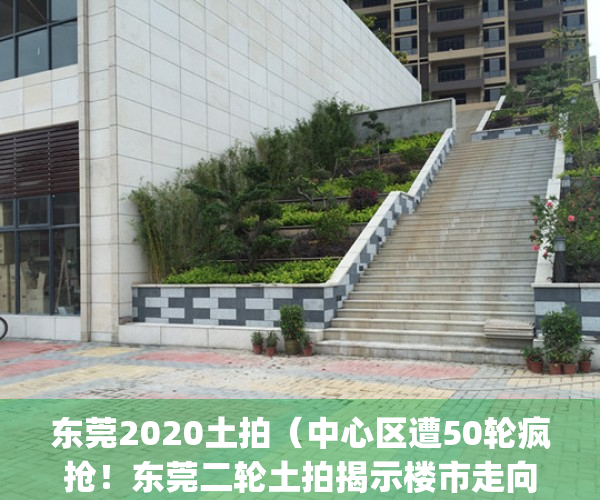 东莞2020土拍（中心区遭50轮疯抢！东莞二轮土拍揭示楼市走向）(东莞最新土拍)