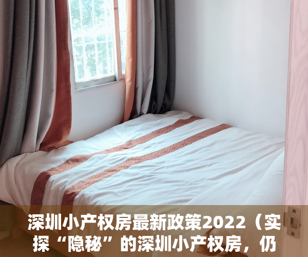 深圳小产权房最新政策2022（实探“隐秘”的深圳小产权房，仍有人愿意冒风险）