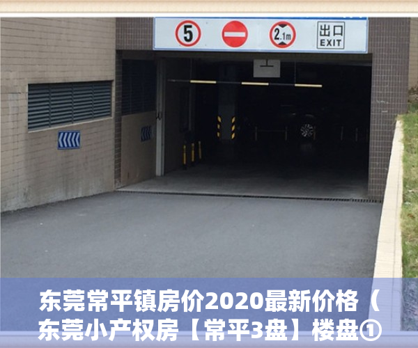 东莞常平镇房价2020最新价格（东莞小产权房【常平3盘】楼盘①：单间7万，首付15万 月供800元20栋2480元㎡带简装 ；楼盘②）