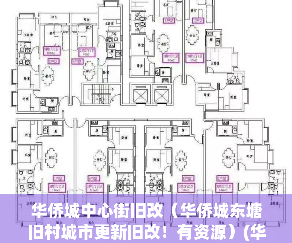 华侨城中心街旧改（华侨城东塘旧村城市更新旧改！有资源）(华侨城东组团旧房改造)