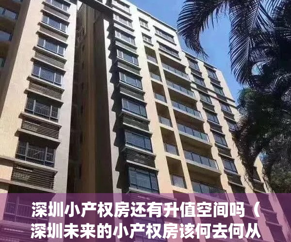 深圳小产权房还有升值空间吗（深圳未来的小产权房该何去何从？）(2021深圳小产权房会涨价吗)