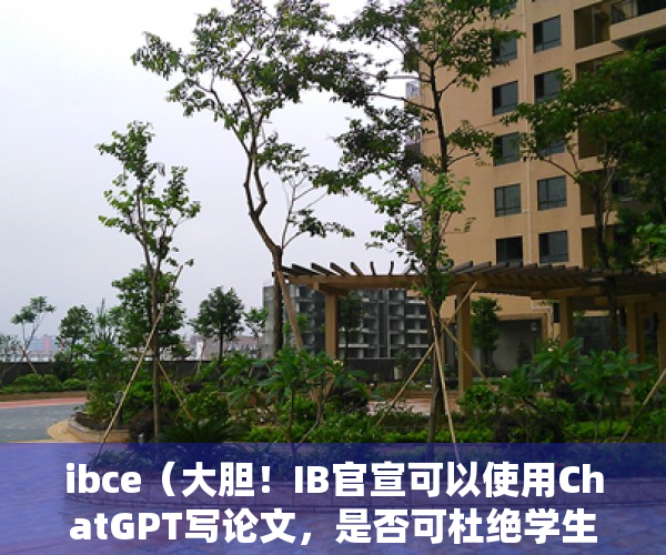 ibce（大胆！IB官宣可以使用ChatGPT写论文，是否可杜绝学生网上购买论文现象？）