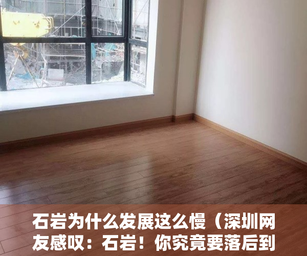 石岩为什么发展这么慢（深圳网友感叹：石岩！你究竟要落后到什么时候）