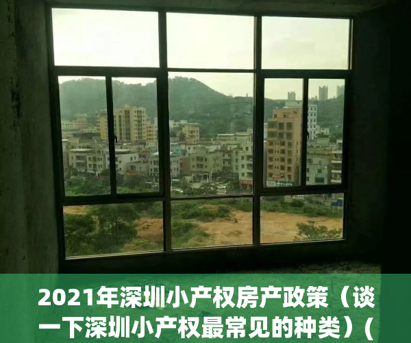 2021年深圳小产权房产政策（谈一下深圳小产权最常见的种类）(深圳小产权房最新政策2021两会)