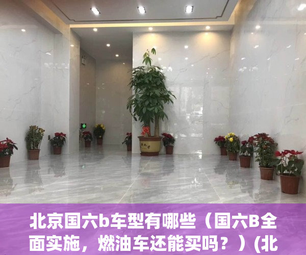 北京国六b车型有哪些（国六B全面实施，燃油车还能买吗？）(北京国六b什么时候正式开始)