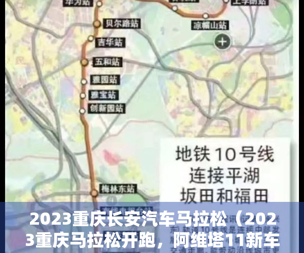 2023重庆长安汽车马拉松（2023重庆马拉松开跑，阿维塔11新车首秀，长安多款车型亮相）