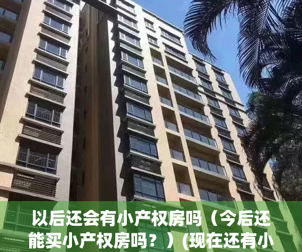 以后还会有小产权房吗（今后还能买小产权房吗？）(现在还有小产权房卖吗)