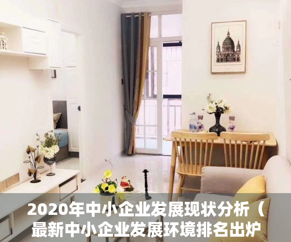 2020年中小企业发展现状分析（最新中小企业发展环境排名出炉，深圳全国第一！）