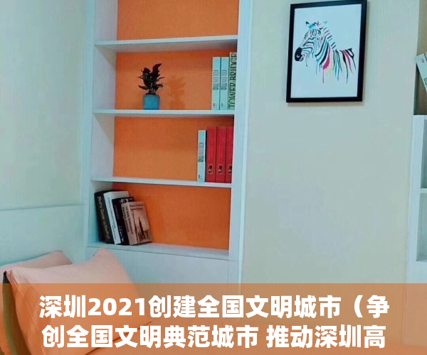 深圳2021创建全国文明城市（争创全国文明典范城市 推动深圳高质量发展  在点滴实践中感受“首善文明”新气象）