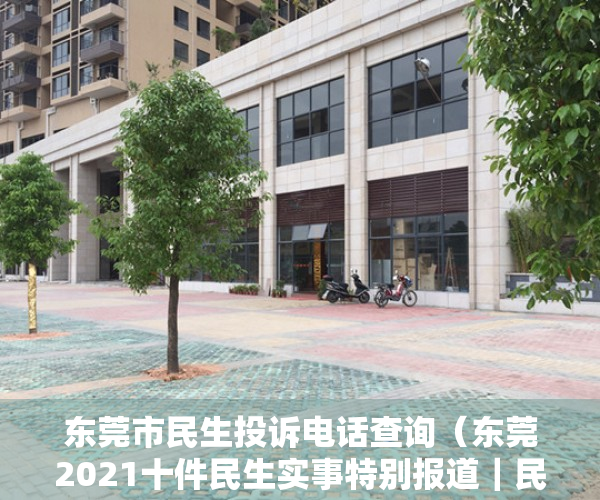 东莞市民生投诉电话查询（东莞2021十件民生实事特别报道｜民生实事“小切口”推动医疗卫生大发展）